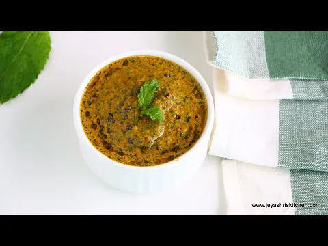 Pudina Chutney recipe - Just 10 mins mint chutney recipe- Perfect side dish for idli dosa